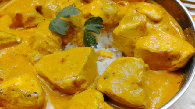 Curry de poulet aigre-doux