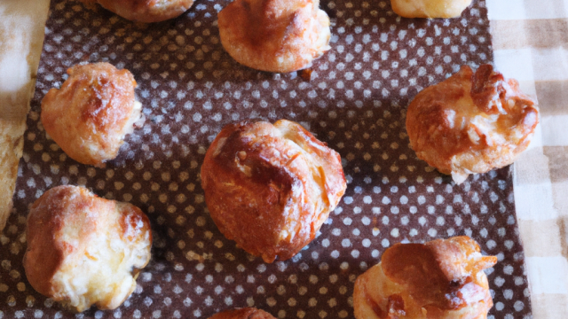 Petits choux à la Fourme d'Ambert