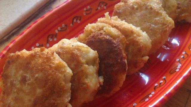 Galettes pommes de terre viande hachée