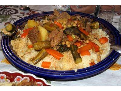 Couscous à l'agneau et au poulet