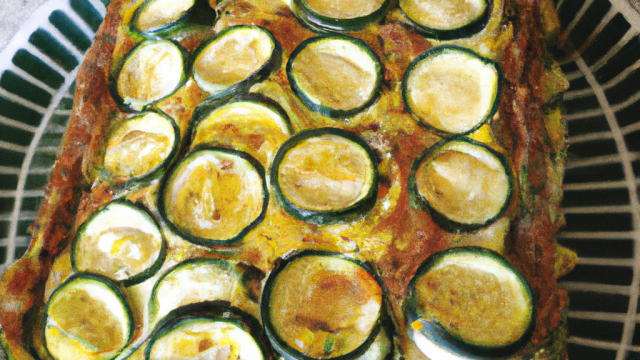 Gâteau courgettes et mozzarella