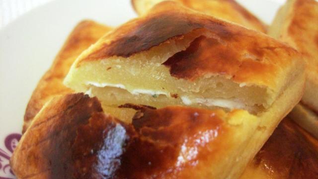 Galette aux pommes de terre et Boursin