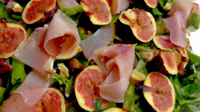 Salade de Figues au Jambon de Parme