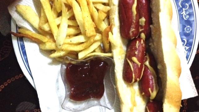 Mini hot-dog