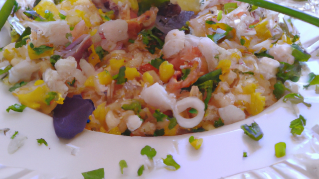 Salade de ble de la mer