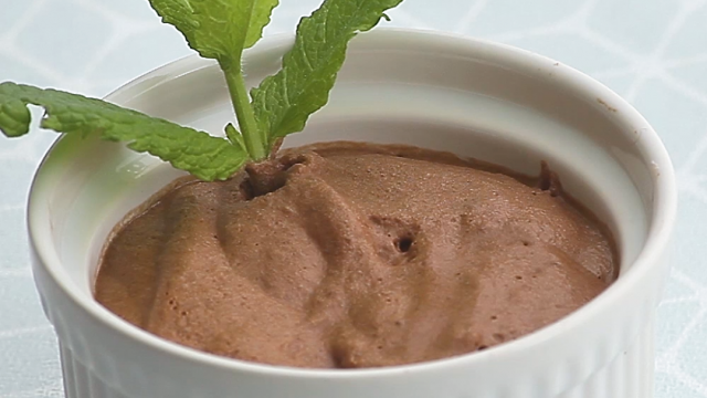 Mousse au chocolat vegan