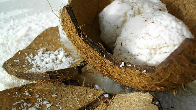 Glace à la noix de coco