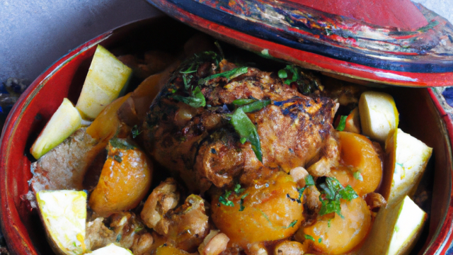 Tagine au coco plat