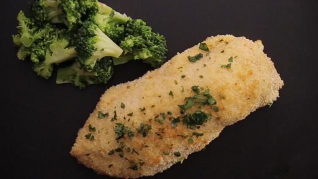 Cordon bleu de poulet aux brocolis