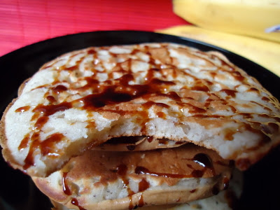 Blinis à la banane et cannelle