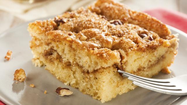 Gâteau crumble à la cannelle