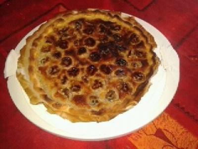 Tarte banane-chocolat rapide