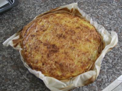 Quiche au thon