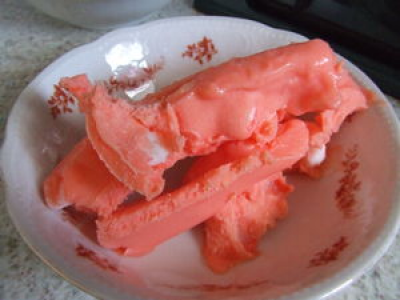 Glace à la fraise Tagada