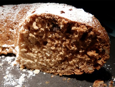 Gâteau ambré aux épices douces