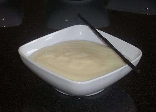 Crème à la vanille