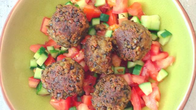 Boulettes de lentilles