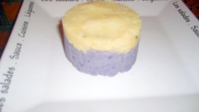 Purée de vitelotte et panais