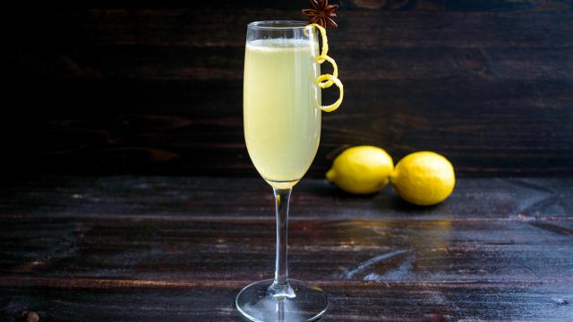 Cocktail au prosecco façon soupe champenoise