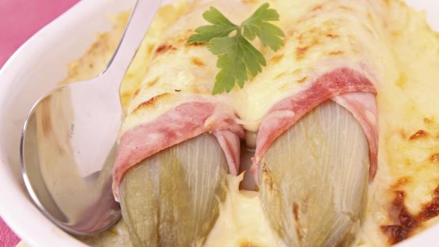 Endives au jambon