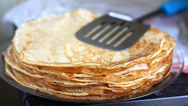 Crêpes sans œufs et délicieuses