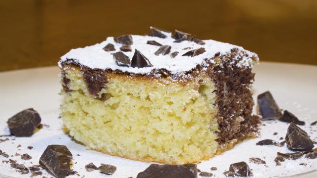 Gâteau au yaourt choco coco de lili