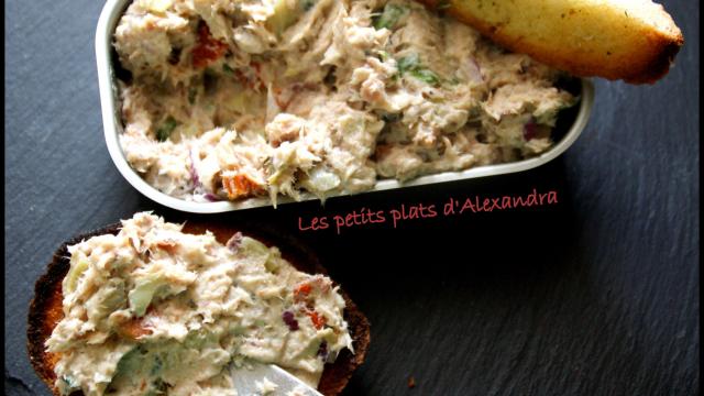 Rillettes de sardines à l'Italienne