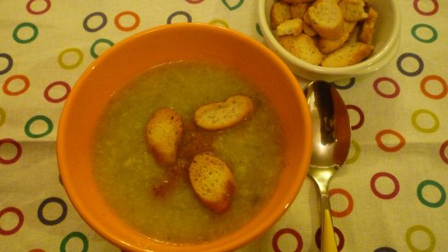 Soupe de chou-fleur au curry