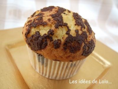 Muffins orange, choco et graines d'anis...