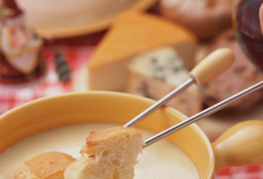 Fondue à la moutarde