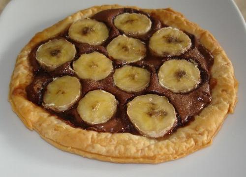 Tartelettes aux bananes et au Nutella