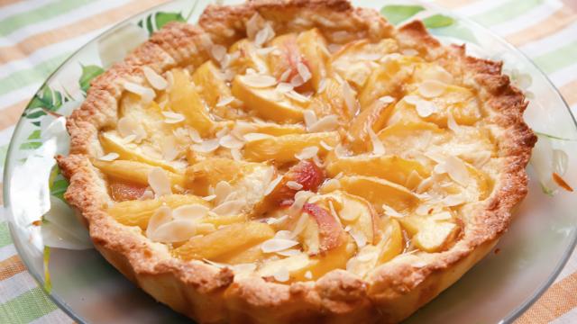 Tarte aux abricots à la crème d'amandes