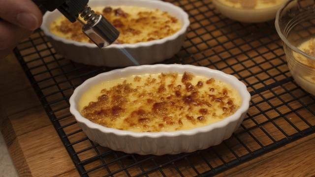 Crème brûlée à la vanille comme chez maman