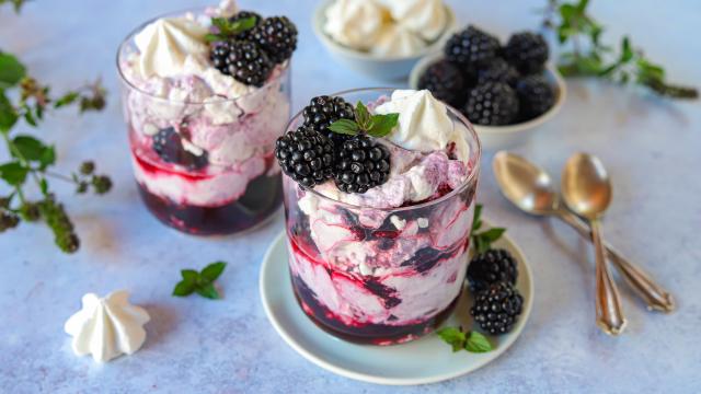 Eton Mess aux mûres