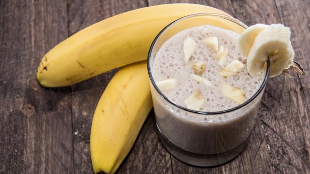 Smoothie à la banane et au miel