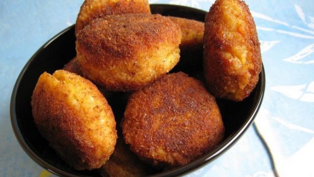 Croquettes de riz épicées