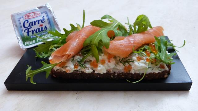 Tartine norvégienne au Carré Frais