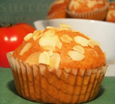 Tomato muffins aux épices & huile d'olive