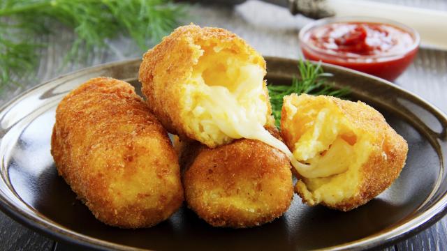 Croquettes de pommes de terre farcies à la mozzarella