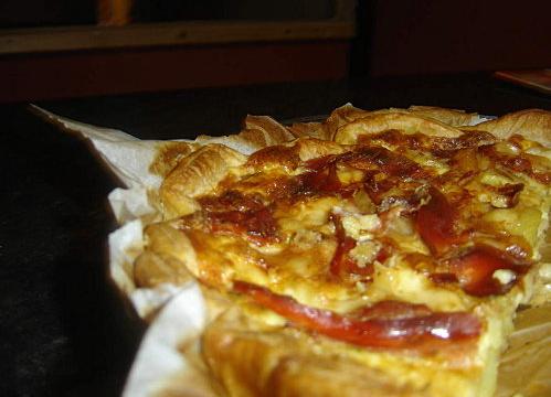 Quiche aux pommes de terre et au jambon