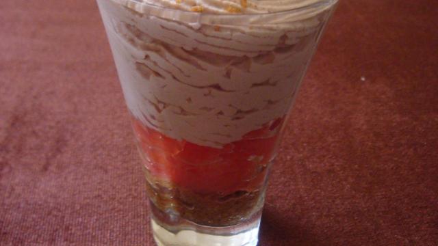 Verrine Pamplemousse chocolatée