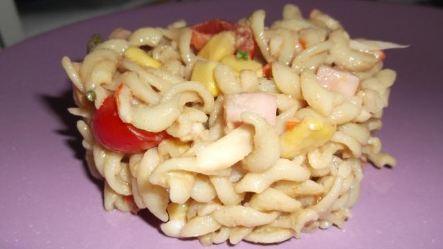 Salade de pâtes au Râpé de la Mer