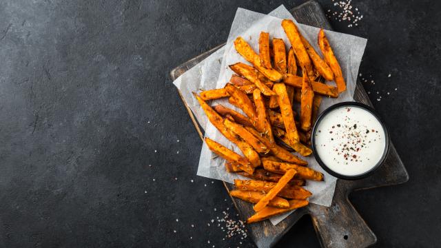 Frites de patate douce