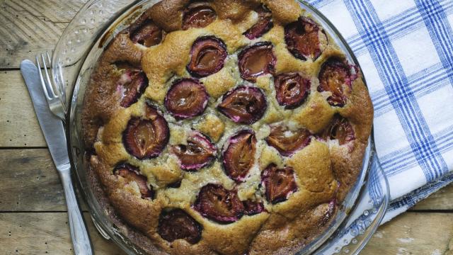 Gâteau aux prunes maison