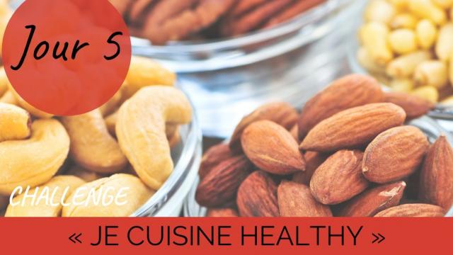 Challenge "je cuisine healthy" Jour 5 : l'amande, l'allié d'une gourmandise healthy