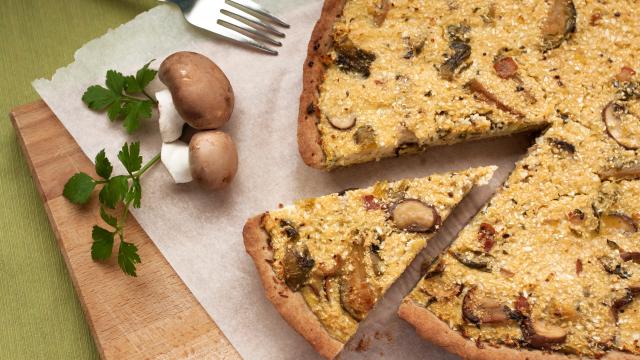 Quiche au chou-fleur