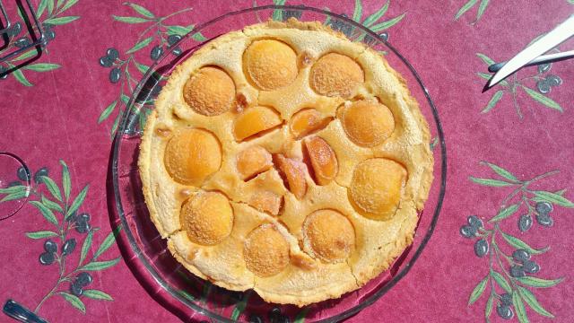 Tarte aux pêches