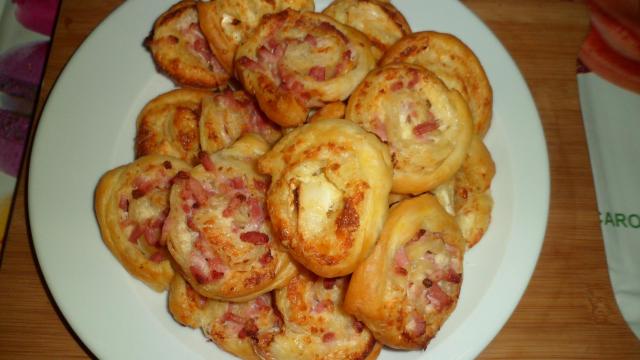 Roulé aux lardons ou aux fromages