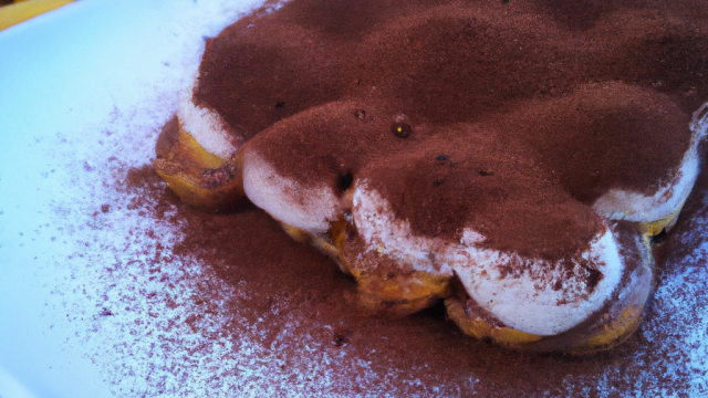 Tiramisu au chocolat blanc