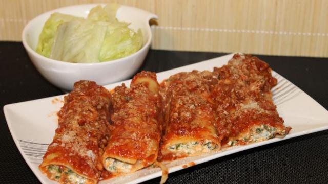 Cannelloni ricotta et blettes